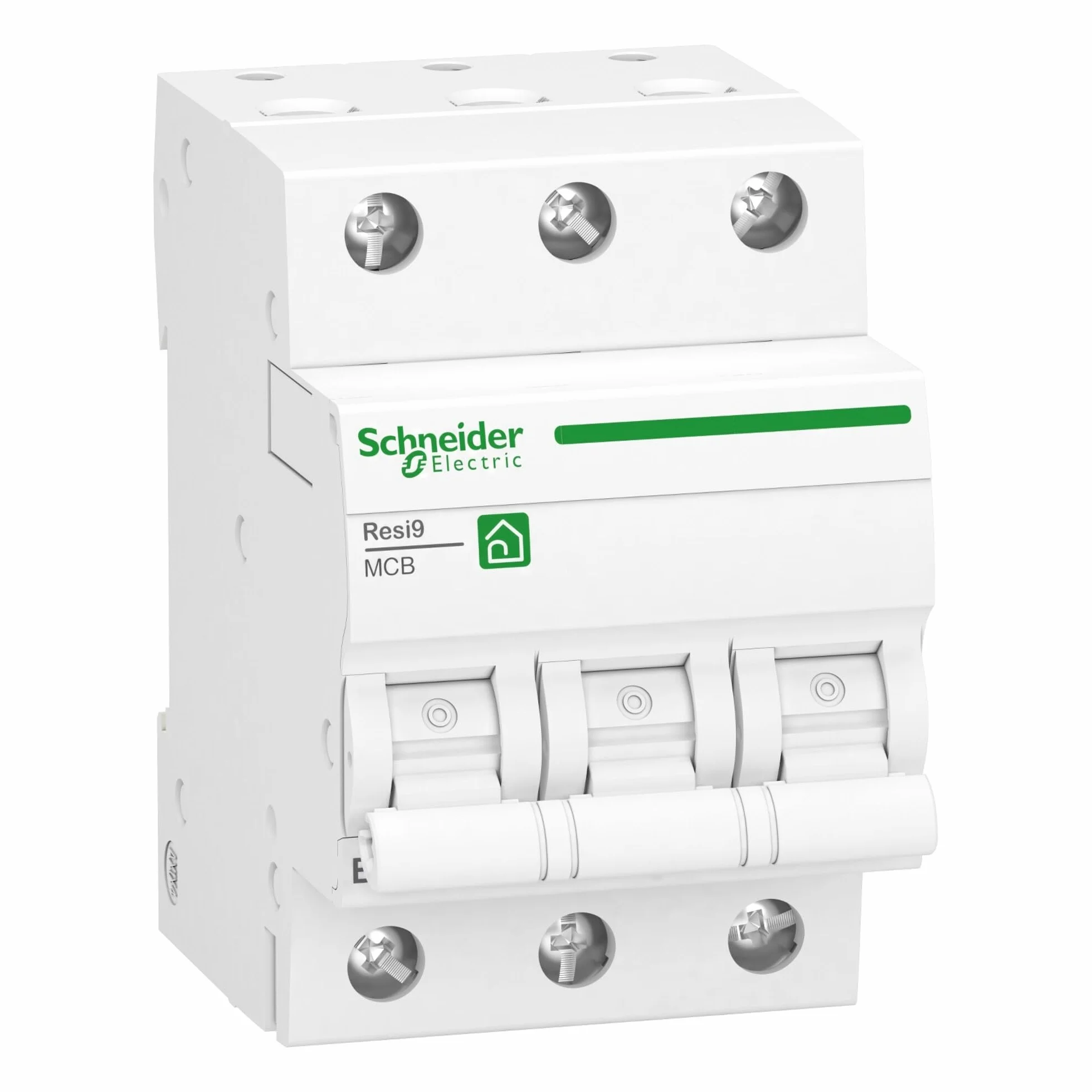 Schneider R9F23332 SCHN wyłącznik instalacyjny Resi9 3P B32A charakterystyka 6 kA, biały